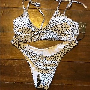 Zaful Polka Dot Bikini